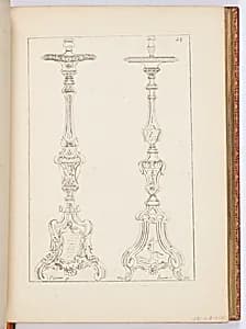 Chandeliers d'autel by Pierre Germain, French, 1703 - 1783
