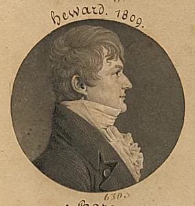 Chapman Johnson by Charles Balthazar Julien Févret de Saint-Mémin, 12 Mar 1770 - 23 Jun 1852