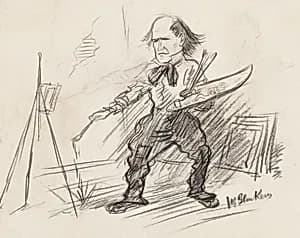 Charles Dana Gibson by William James Glackens, 13 Mar 1870 - 22 May 1938