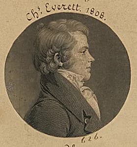 Charles Everett by Charles Balthazar Julien Févret de Saint-Mémin, 12 Mar 1770 - 23 Jun 1852