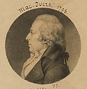 Charles McEvers by Charles Balthazar Julien Févret de Saint-Mémin, 12 Mar 1770 - 23 Jun 1852