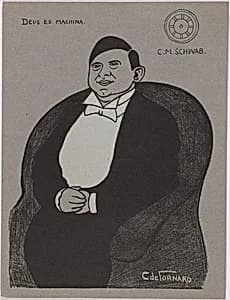 Charles Michael Schwab by Carlo de Fornaro, 1871 - 1949