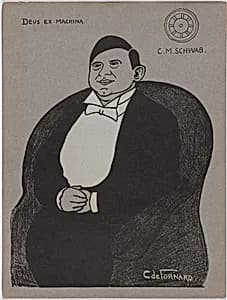 Charles Michael Schwab by Carlo de Fornaro, 1871 - 1949