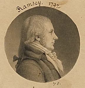 Charles Ramsay by Charles Balthazar Julien Févret de Saint-Mémin, 12 Mar 1770 - 23 Jun 1852