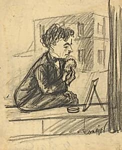 Charlie Chaplin by Henry Major, 1889 - 1948