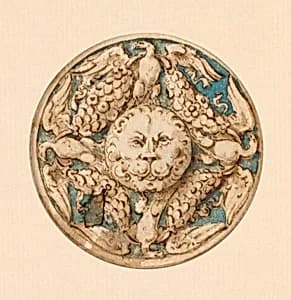 Chased Silver Medallion by Hans Holbein the Younger, 1497/98 – 1543