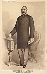 Chester Alan Arthur by Buek & Lindner Lithography Company, active 1880 - 1890?