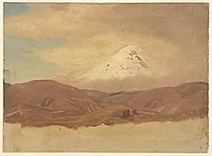 Chimborazo, Ecuador by Frederic Edwin Church, American, 1826–1900