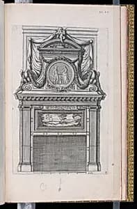 Chimney Piece Design by D. Antoine Pierretz, French, active 1647
