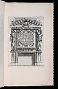 Chimney Piece Design by D. Antoine Pierretz, French, active 1647