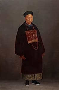 Chinese Mandarin by Antonion Zeno Shindler, 1813 Bulgaria-died Washington, DC 1899