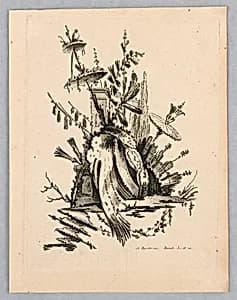 Chinoiserie Vignette by Alexis Peyrotte, French, 1699–1769