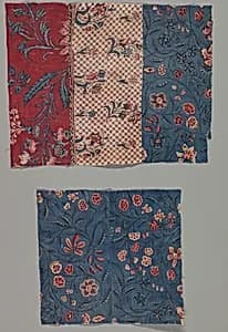 Chintz fragments by Unknown