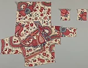 Chintz fragments by Unknown
