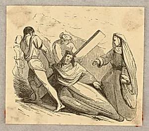 Christ Falls Under the Cross by Unknown