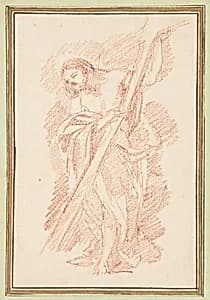 Christ standing by Jean-Robert Ango, French, active in Rome 1759 –1770, d. 1773