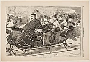 Christmas Belles by Winslow Homer, American, 1836–1910