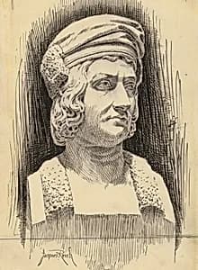 Christopher Columbus by Jacques Reich, 10 Aug 1852 - 8 Jul 1923