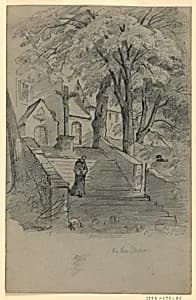 Church, Germany by William Trost Richards, American, 1833–1905