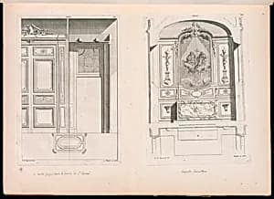 Church Porch Design by Gilles-Marie Oppenord, French, 1672–1742