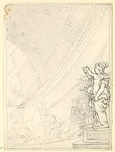 Church Procession by Fortunato Duranti, Italian, 1787 - 1863