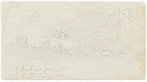 Cloud Sketch by Frederic Edwin Church, American, 1826–1900