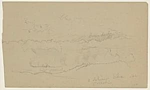 Clouds above Hills by Frederic Edwin Church, American, 1826–1900