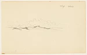 Clouds over Mountains by Frederic Edwin Church, American, 1826–1900