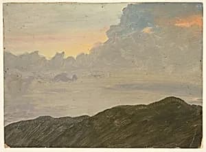Cloudy Skies, Jamaica by Frederic Edwin Church, American, 1826–1900