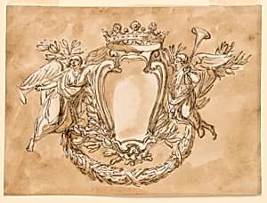 Coat of arms by Giuseppe Barberi, Italian, 1746–1809