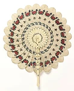 Cockade fan by Unknown