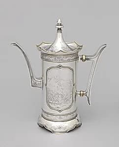 Coffeepot with Landscapes by The Sweetser Company, New York, New York, active 1900 – 1915