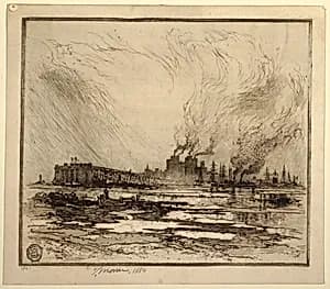 Communipaw, New Jersey by Thomas Moran, American, b. Britain, 1837–1926