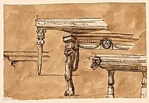 Console table by Giuseppe Barberi, Italian, 1746–1809