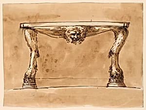 Console table by Giuseppe Barberi, Italian, 1746–1809