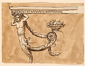 Console table by Giuseppe Barberi, Italian, 1746–1809