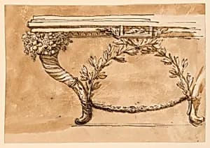Console table by Giuseppe Barberi, Italian, 1746–1809