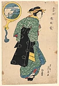 Courtesan by Keisei Eisen, Japanese, 1790 – 1848