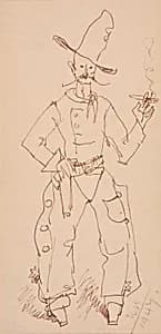 Cowboy Smoking by Walt Kuhn