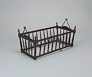 Cradle with stand by Unknown