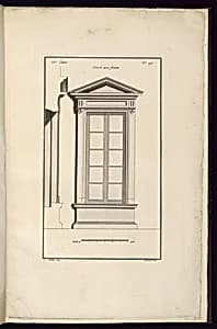 Croisée avec fronton by Juste-François Boucher, French, 1736 – 1782