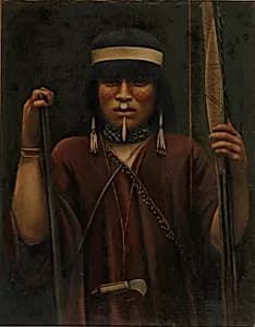 Cunivo Indian by Unidentified (South American?)