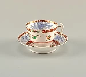 Cup and Saucer by Spode Ceramic Works, English, established 1776
