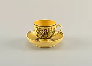 Cup and saucer by Unknown