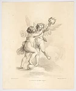 Cupid and Psyche by Francesco Bartolozzi, Italian, active England, 1727–1815