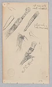 Daggers by Robert Frederick Blum, American, 1857–1903