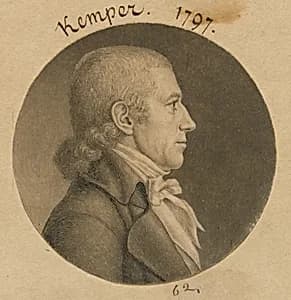 Daniel Kemper by Charles Balthazar Julien Févret de Saint-Mémin, 12 Mar 1770 - 23 Jun 1852