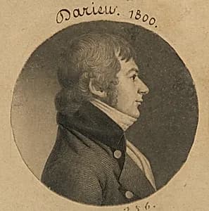 Darieu by Charles Balthazar Julien Févret de Saint-Mémin, 12 Mar 1770 - 23 Jun 1852
