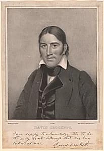 David Crockett by Albert Newsam, 20 May 1809 - 20 Nov 1864