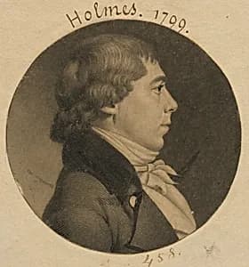 David Holmes by Charles Balthazar Julien Févret de Saint-Mémin, 12 Mar 1770 - 23 Jun 1852